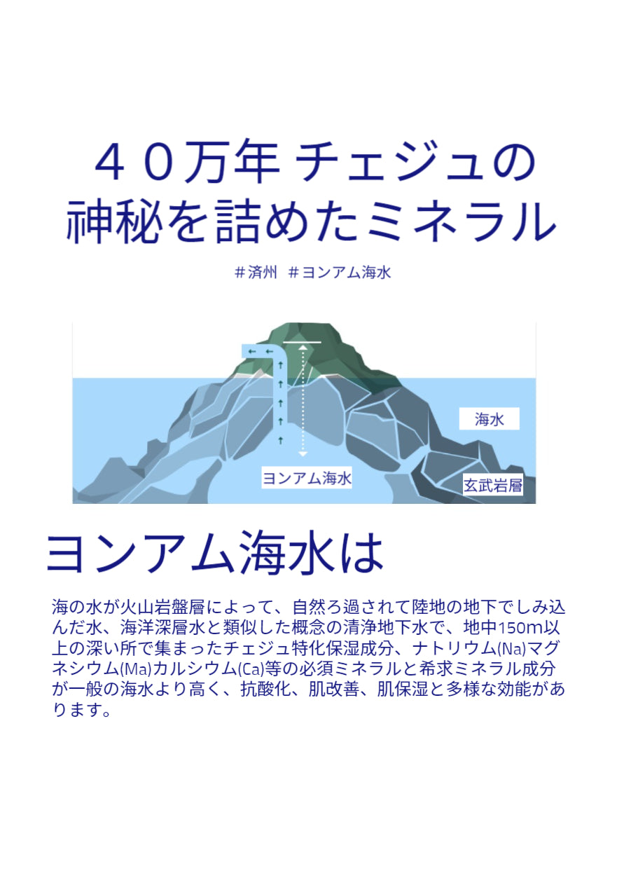 Tookup 済州島 溶岩海水 シルクトナー&ローション SET